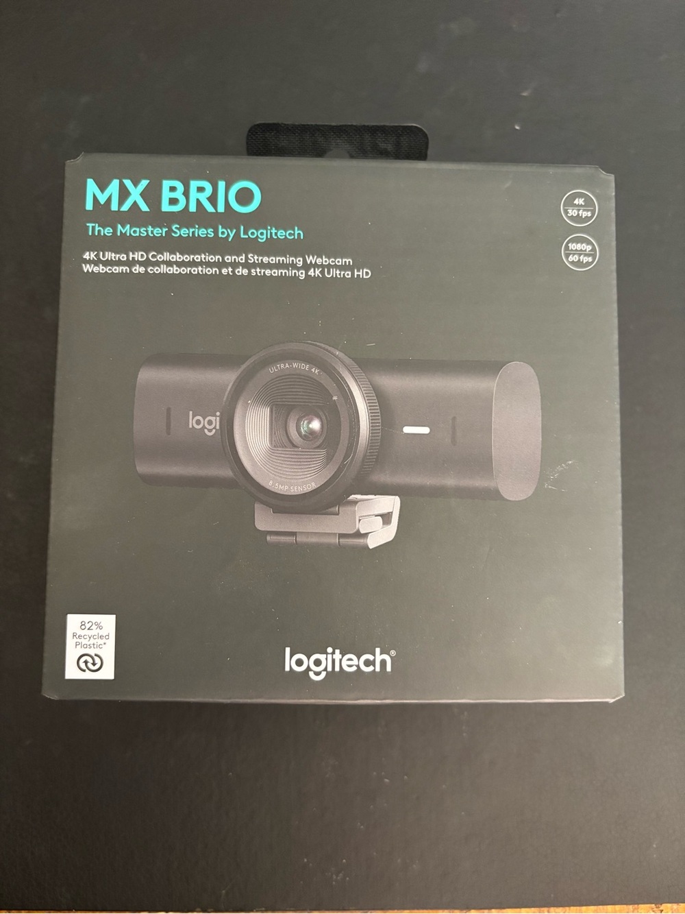 Logitech MX BRIO Webcam in Black